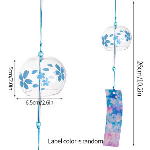 Japan Huling Wind Chimes Landscape Bell Japanese Wind Bell Hanging Pendant Decorations Garden Yard Glass Windchimes Home Decor2026