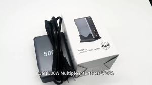 600W Gallium Nitride PD Charger Specially designed for multiple ports USB Laptop and mobile phone fast charging desktop charging station