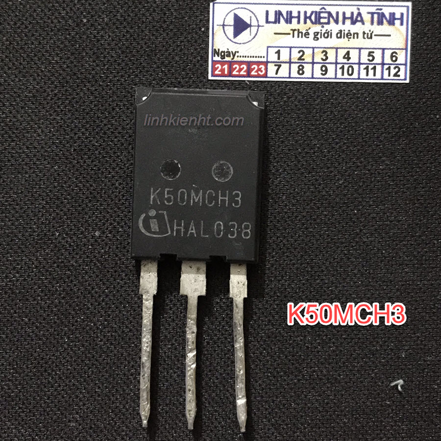 IGBT K50MCH3 IKQ50N120CH3 To-247 50A 1200V tháo máy chân dài-AG1