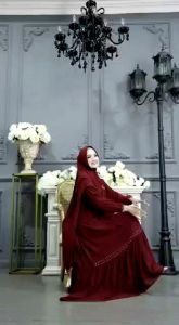 REALPICT COD GAMIS SYARI KODE 102 BAHAN CERUTY BABYDOLL LEMBUT & ADEM DI PAKE LD 110 PB 140 FREE HIJAB / KHIMAR APLIKASI PAYET / TERBARU / TERMURAH / BEST SELLER / KUALITAS PREMIUM GAMIS MASA KINI TANGAN PERTAMA KONVEKSI