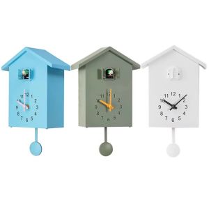Kirilgu Wall Hanging Clock Timer Wall Clock for Home Office Hanging Watch Durable Design Easy to Use Gift B3K9H