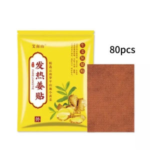Fuyi 80pcs Herbal ginger patch to promote blood circulation and relieve knee neck and back pain