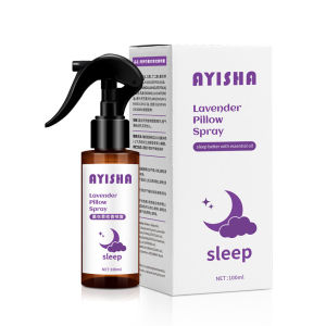 Lavender Sleep Spray Aromatherapy Sleep Spray Relaxing Perfume Spray Pure Lavender Scent Helps You Fall Asleep Fast Sleep Well Feel Calm Reduce Stress Anxiety Spray on Pillows Bed Sheets Long-Lasting Scent