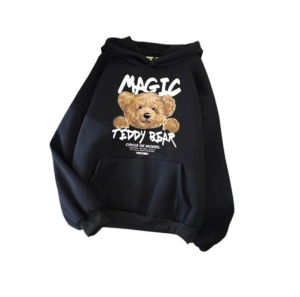 KAMPUNG SWEATER Hoodie Jumper Magic Teddy (Sablon DTF) All Fit L (Pria & Wanita)