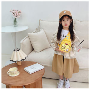 Kawaii Sanrio Kid Crossbody Bag Handbags Anime Kuromi Mermaid Hello Kitty Cartoon Shoulder Chest Bags Birthday Gifts for Girls
