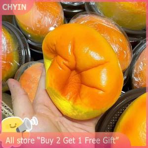 [COD] CHYIN Creative Simulated Steamed Cake Slow Rebound Pinch Decompression Vent Toy Squish Slow Rising Stress Toy For Children Gift