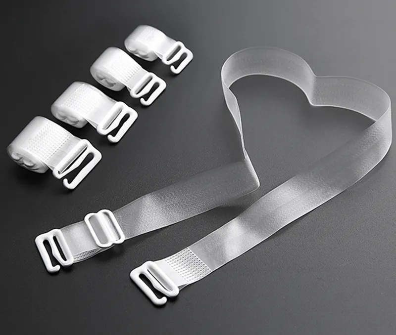 Pair Of Invisible Bra Straps - Women's Transparent Adjustable Plastic Bra Straps