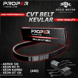 PROPER RACING LINE VANBELT VBELT KEVLAR PROPER RACING LINE MATIC YAMAHA XEON KARBU GT 125 44D VANBELT RACING
