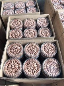 Hạt điều xếp hoa 1 kg 2 hộp tròn (mỗi hộp 500gram)hạt điều to tròn chắc hạt