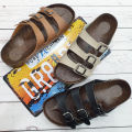 XES BSLM61084 Ladies Slip On Sandals ( Black / Brown / Grey ). 