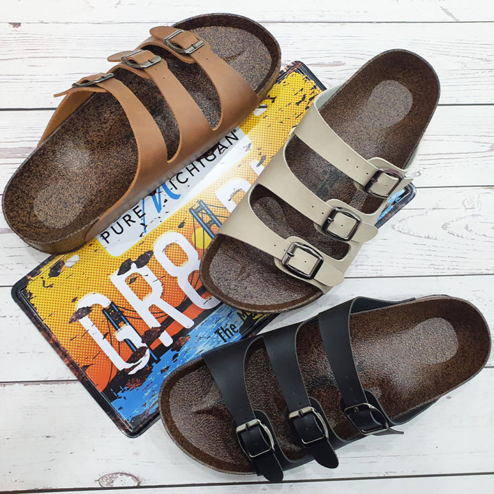 XES%20BSLM61084%20Ladies%20Slip%20On%20Sandals%20(%20Black%20/%20Brown%20/%20Grey%20)%20-%20Image%207