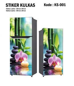 Stiker Kulkas 1 Pintu dan Sticker Kulkas 2 pintu Relaksasi