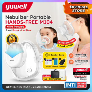 YUWELL - Nebulizer Portable HANDSFREE M104 | Air Compressor Atomizer