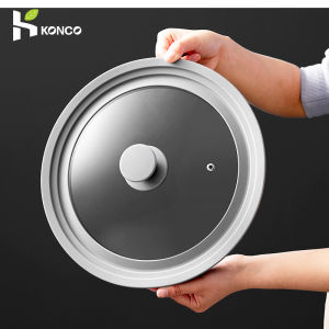 Konco Universal Pan Lid: A Durable & Explosion-Proof Glass Pan Cover