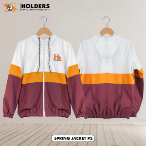 HOLDERS Jaket Hoodie Parasut Olahraga Running Pria Wanita - Tracktop Suit Vintage Casual Miyagi Series