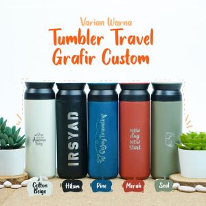 Tumbler Travel Grafir Custom