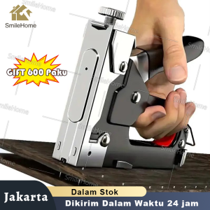 Staples Tembak 3 In 1 Tacker Stapler Staples Perekat Powerfull Staples Tembak