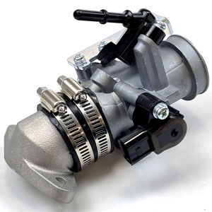 Cbr150 Throttle Housing S4 Complete Set 2830mm for WAVE110 FI/ WAVE125 FI / DASH 125 FI //EX5 Dream 110Fi-(Can Insert Original Nozzle)