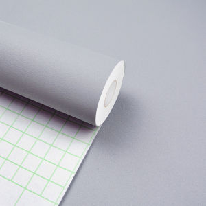 Thickened Self-adhesive Wallpaper Bedroom Solid Color PVC Furniture Decoration Live Background Wall Sticker100CM