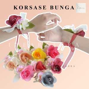 BROS BUNGA ROSE - Hiasan Bunga Bros Jepit Kemiti Warna Warni Cantik Murah