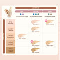 BNB Barenbliss Korean Bloomatte Stay Confident 2-in-1 Foundation | Foundation & Concealer, Tahan Lama 16 Jam, Waterproof & Sweatproof, Natural-Matte Finish, SPF 50 PA+++. 