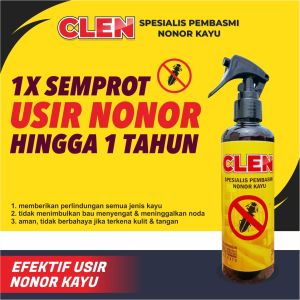 Pembasmi Nonor Kayu CLEN Obat Anti Nonor Semprot Spray 285ml Pembasmi Nonor Ampuh Garansi Uang Kembali