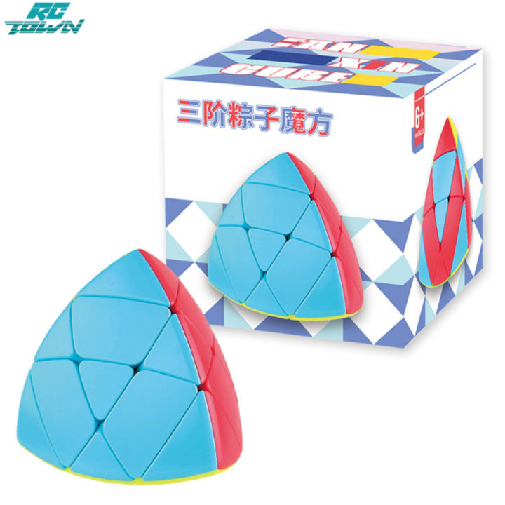 thumbnail image 2 of CuberSpeed Mastermorphix Puzzle - Stickerless 3x3 Magic Cube Pyramid Shape 2 of 13