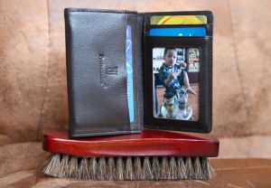 Ví đựng thẻ Da Bò mini card nhỏ gọn 2 màu đen nâu