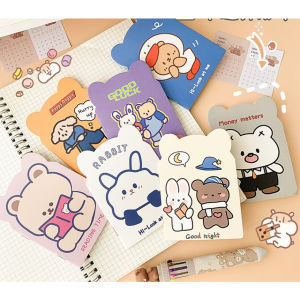 Cute Cartoon Note Book Memo Pad Door Gift Mini Diary Notebook for Kids Birthday Party Favors Office Stationery School Supplies and Gifts