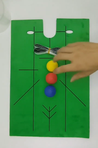 แผ่นเสื่อเทรนนิ่งสำหรับฝึกทำการวางกอล์ฟแผ่นรองสำหรับตีกอล์ฟเสื่อผรมแกว่งที่รองตีกอล์ฟขนาดเล็กทนทาน