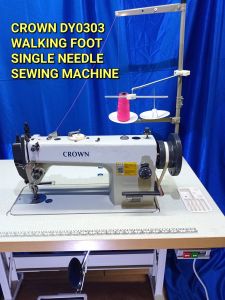 CROWN Walking Foot Single Needle Industrial Sewing Machine (MODEL DY-0303 ) (BRAND NEW)