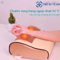 Gối Massage Hồng Ngoại - 20 Bi Trị Liệu , Mát Xa Cổ, Lưng, Vai Gáy,Gối massage cổ vai gáy - máy mát xa cổ vai gáy - máy massage - goi massage cổ gáy - máy massage cầm tay - máy massage lưng - may masssage. 
