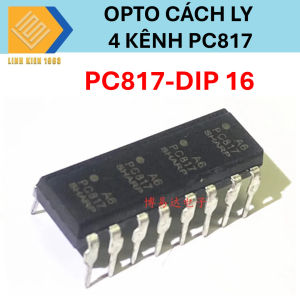 [ 2 CON ] Opto cách ly 4 kênh PC817 chân cắm DIP16