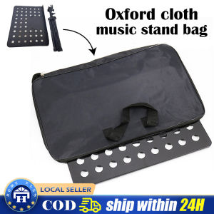 【Local Delivery】 Music Stand Bag Multi-function Handheld Carrying Convenient Speaker Mounts Supplies Oxford Cloth Storage LZC-Music-Stand-Bag