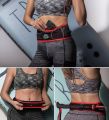 AONIJIE Running Belt Fanny Pack with 250ml Soft Water Bottle Flask for Women Men, Moisture Wicking Waist Pack Great for Marathon Climbing Jogging Cycling,. 