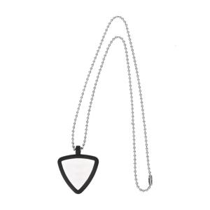 Adjustable Silicone Necklace Guitar Accessory Necklace for Guitar Pick Organization Electric Bass Musician Present