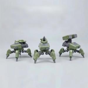 SHEIK MAINLAND 1/144 Super Dynamic Cavalry Series Tarantulas Squad ZA-02(3Pcs/Set) - MAC18 NO.00 Assembly Model Kit with Detachable Parts