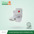 OMNI 6-Gang Individual Switch Extension Cord - WED-360-PK. 
