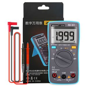 ZOYI ZT-98 2000นับเหมาะสำหรับการบำรุงรักษาในร่มทุกวันการเรียนรู้และการวัดของโรงเรียนมันสามารถวัดแรงดันกระแสความต้านทานความต่อเนื่องและไดโอด