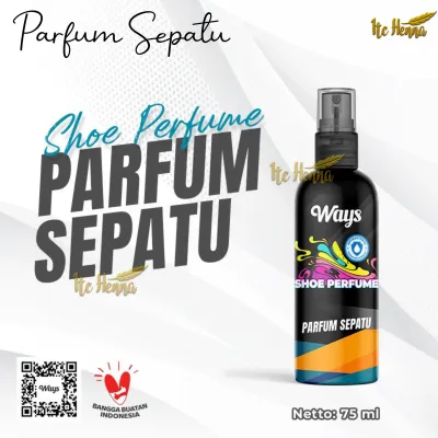 WAYS Shoe Parfum Sepatu & Helm Multiguna / Spray Perfume Pengharum Pewangi Sepatu Helmet - 75ml