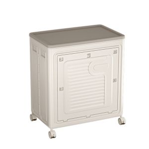 XENMART Foldable Storage Cabinet Large Capacity Dustproof Toys Storage Basket  Household Clothing Organizer