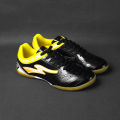 Speed - Sepatu Futsal Shoot Hitam Gold - Sepatu Futsal. 