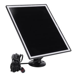 HENRYQ Adjustable Solar Panel Fast Charging Waterproof Solar Charger Bracket Monocrystalline Solar Monitoring Panel Outdoor Security Cameras