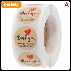 【2-3 days delivery】 500pcs Thank You Stickers Seal Labels Round Paper Label sticker for Decoration