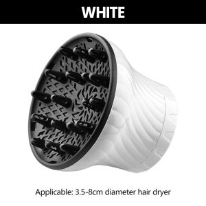 Universal Adjustable Hair Diffuser Hair Dryer Hood for Blowing Curly Hair Dryer Attachment Nozzle Curly Wavy Hair Adjustable Buckle Universal Interface电吹风风罩