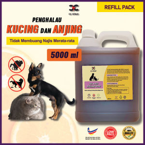 CC Cat & Dog Repellent Pet Repellent Spray REFILL PACK 5000ml Water Based Repel Spray Cat Repellent Dog Repellent