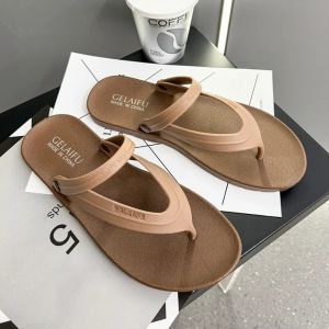 GOOTRADES Anti Odor Slides Sandals Anti Slip PVC Thick Soled Slippers Soft Beachwear Ankle Buckles Slippers Home