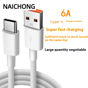 NAICHONG 【จัดส่งในท้องถิ่นในประเทศไทย】สายชาร์จ USB-C เร็วสุดๆ  66W ด้วยความเร็วสูง6A สำหรับสมาร์ทโฟน