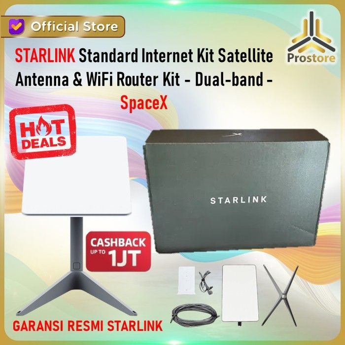 STAR STANDARD INTERNET KIT SATELLITE ANTENNA & WIFI ROUTER KIT - DUAL ...