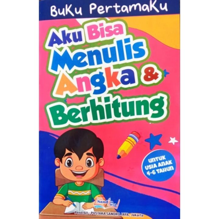Buku Pertamaku Aku Bisa Menulis Angka & Berhitung Untuk Anak Full Color